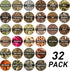 DreamdaMoonnly 32pcs Set Set Dried Herbs for Witchcraft, Witchcraft Supplies Kit for Wiccan Rituals, Witch Herbs