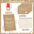 50 20 750 ml 400 Syhood Kraft Baby Shower Games Guess How Many Pacifiers Rustic Game Sign Small Guessing Games HB