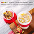 4 Pack 20 oz Crystalia On The Go Yogurt Parfait Cups with Lids & Spoons, Overnight Oats Containers/Jars, Oatmeal