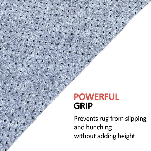 Home Must Haves 0.125” Thick Rug Pad with Non-Slip Grip