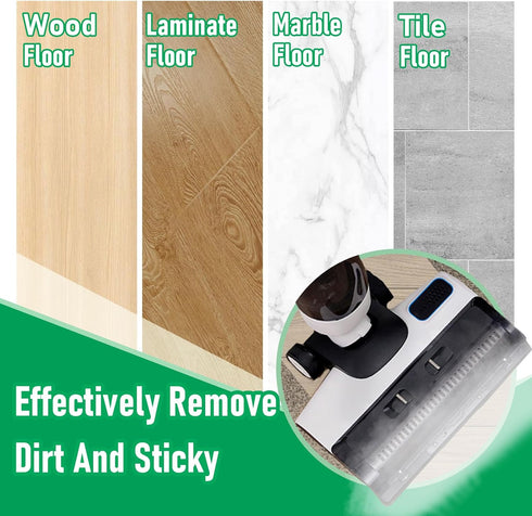 S5 S5 Parts,3 Brushes,3 Filters,1 Only Steam Roller Brush Replacement and Vacuum Filter Kit Compatible with Tineco