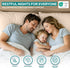 Utopia Bedding Zippered Waterproof Pillow Protectors Queen Size (2 Pack, Beige), Bed Bug Proof Encasement Covers 20 x