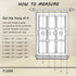 DECOVSUN Brown Gold Ombre Sheer Curtains, Extra Long Tan and Brown Voile Drapes for Girls Kids Room, 2 Panels