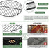 TeamFar 9inch Round Baking Wire Cooling Rack, Stainless Steel Core & Nonstick Coating for Roasting, Grilling, Steaming