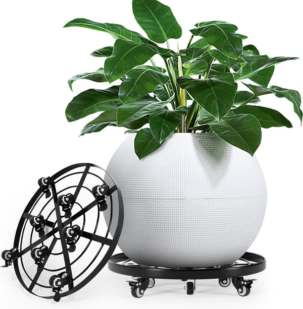 Highpro 20" Plant Stand with Wheels, 440lbs Heavy Duty Planter Caddy for