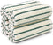 Jacquotha Striped Cotton Washcloths 4 Pack, 13 x 13 - Soft Wash