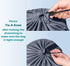 Heavy Duty Laundry Bag 2 Pack, XL Nylon Laundry Bags with Straps, Washable Large Organizer with Drawstring Closure