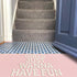 Pink Welcome Mat Bath Mats for Teen Girls, Front Door Mat for Home Kitchen Bathroom, 30 x 16 Inch