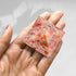 Sunstone Pyramid Crystal Healing Stones, 1.5" Natural Stone Pyramid for Meditation and Chakra Balancing