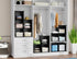 HOMIDEC 6-Cube Storage Organizer, Closet Organizer Storage Cabinet Shelf for Kids, Bedroom, Bathroom