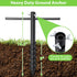 Feblomst 108" Hummingbird Bird Feeder Pole, Shepherds Hooks for Outdoor Heavy Duty, Tall Feeders Stand for Hanging