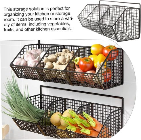 storage box drain basket wall shelf Storage sink household ginger single layer seasoning box Organizer rag home wall shelf shelf for sponge food basket vegetable seasoning rack by Yardenfun