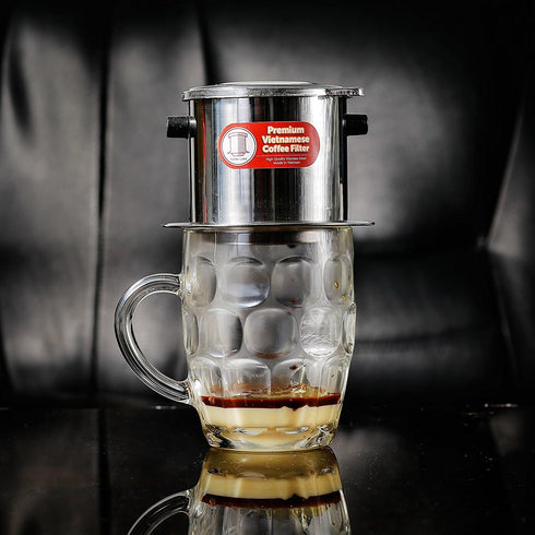 Vietnamese Dripper Coffee Machine Filter, Extra Large (15 oz) for Trung Nguyen Coffee
