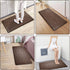 KMAT Anti-Fatigue Kitchen Mat, Waterproof Non-Slip Ergonomic Comfort Floor Mat, 39" x 20", Brown