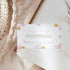 Pink and Gold Diaper Raffle Tickets - 25 Pack - Fun Baby Shower Game for Girls
