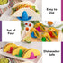 Talisman Designs Sombrero Taco Holders - Set of 4 for Small or Large Tacos, Crunch & Soft