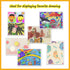 Magnetic Picture Frames, 4 Pack for 8.5 x 11 Photos, Perfect for Displaying Artworks on Fridge