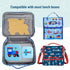 Set 3 Wildkin Nesting Food Containers for Kids Stackable, Airtight & Dishwasher Safe - of - Trains, Planes & Trucks