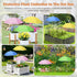 Tryly Plant Umbrellas for Outdoor Plants, Garden Umbrella Shade for Potted Plants and Garden Beds, Provide Shade