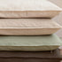 Pack 2, 16 16 Inch Foindtower of Decorative Linen Solid Throw Pillow Covers Soft Accent Cushion Case Boho Farmhouse