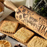 17" Premium Wood Rolling Pin with Nativity Embossed Designs, 3mm Deep Springerle Cookie Molds for Baking Gifts