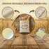 Eruidar (2 Pack), 13"x17" Beeswax Bread Bags for Sourdough & Homemade Bread XL Large Reusable Cotton & Linen Bread Bag