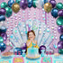 Cheerland Under the Sea Party Garlands, Iridescent Mermaid Birthday Decorations Balloon Garland for First Birthday