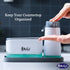 4-in-1 Set Countertop OMAIA Dish Soap Dispenser with Sponge Holder and Liquid Hand Soap Dispenser and Silicone Tray