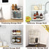 kaileyouxiangongsi 2-Tier Bathroom Countertop Organizer - Vanity Tray Cosmetic & Makeup Storage, Kitchen Spice Rack