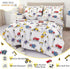 Sets Set 7 Viviland Kids Full Bedding for Boys, Girls Soft Full Comforter with Sheets, Pieces Microfiber Bed in a Bag
