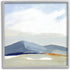 Stupell Industries Abstract Mountain Range Tranquil Hills Open Landscape Painting, Grey Framed Wall Art, 24 x 24