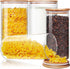 HomArtist Large Glass Flour and Sugar Containers 180oz x2 & 93oz x2
