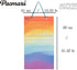 PACMAXI Hanging Brooch Pin Organizer - Display Pins Storage Case Holds Up to 96 Pins (S-96 Slots, Colorful)