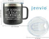 JENVIO Funny Travel Mugs for Fathers Day, Laser Etched Stainless Steel Coffee Mug Tumbler, Unique Gift