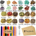 Witchcraft Supplies Kit for Spells,48 PCS Witch Box Include Dried Herbs, Crystal Jars, Colored Candles, Parchment. Wiccan Supplies and Tools, Beginner Witchcraft Kit Witch Stuff for Pagan, Rituals by Babiclean