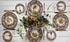 Spode Woodland Dinner Plate, Fish | 10.5 Inch | Made in England from Fine Earthenware, Microwave Safe
