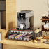 Simple Trending Coffee Pod Holder for K-Cups, 2 Tier Sliding Storage Drawer, Black