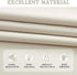DONREN 24 Inch Curtain Tiers, Room Darkening Rod Pocket Valance Curtains for Small Windows (30 W x 24 L, 2 Panels,
