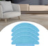 6 Pack Replacement Vacuum Mop Cloth Pads for Lubluelu SL60D SG60 SL61 Robotic Vacuum Cleaner, Reusable Cleaning Floor Microfiber Soft Pad