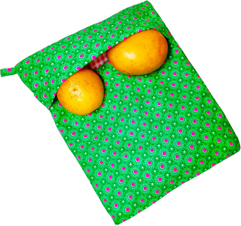 2 Pack KR. LIF Microwave Potato Bag Potato Express Microwave Bag for Baked Potatoes Quick and Easy Microwave Cooker