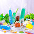 450 3 2x12 Inch, 3x12 Inch, 3x10 Inch Pcs Ice Lolly Bags Disposable Ice Cream Mold Bags with Silicone Funnel, Size