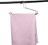 VASLIM 5 Pack Blanket Hangers, Heavy Duty Black Vinyl Coated Nonslip for Quilts, Comforters, Bedspreads, Table Cloths,