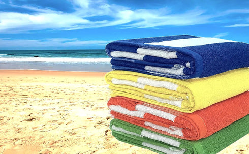 BolBom*S 100% Set 30"x60" Pack 4 Cotton Luxury Bath Towel - Soft & Absorbent Quick-Dry Towels for Bathroom, Spa, Beach