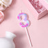 BOXOB 3) Cat Themed Birthday Number Candle, Cartoon Dollhouse Kitten Birthday Decorations Kitty Cat Numeral Cupcake