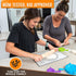 Magic Dumpling Maker Kit, Set of 4 for Ravioli, Empanadas, Gyozas, Pot Stickers, Wonton Dough Press