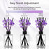 Reed Diffuser, Binca Vidou Lavender Reed Oil Diffusers Set, 2.7oz (80ml) for Office Decor