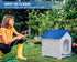 CSQOO Chicken Nesting Box, Waterproof Hens Nesting Boxes with Chicken Nesting Pads for Laying Eggs, Wall Mount Nesting