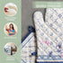 Maison d' Hermine Cotton Oven Mitt & Pot Holder Set - Heat Resistant BBQ Cooking Gloves