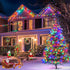 200LED 66FT LAMPHOME Multicolor Christmas Mini String Lights,Plug in Waterproof Connectable LED Fairy Lights,Indoor