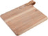 Karma Montecito Cutting Board, Acacia Wood Serving Board, Charcuterie Board with Leather Strap